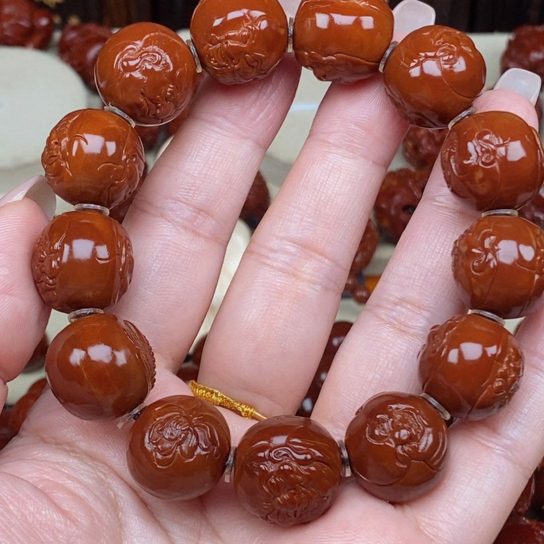 橄榄核吊坠门*十八罗汉