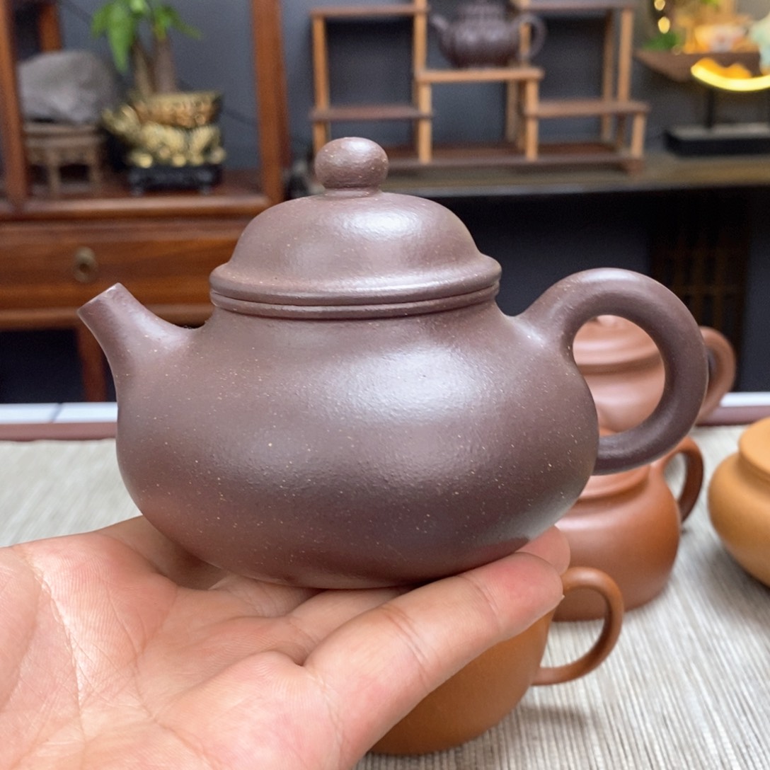 紫泥茶壶容量240毫升
