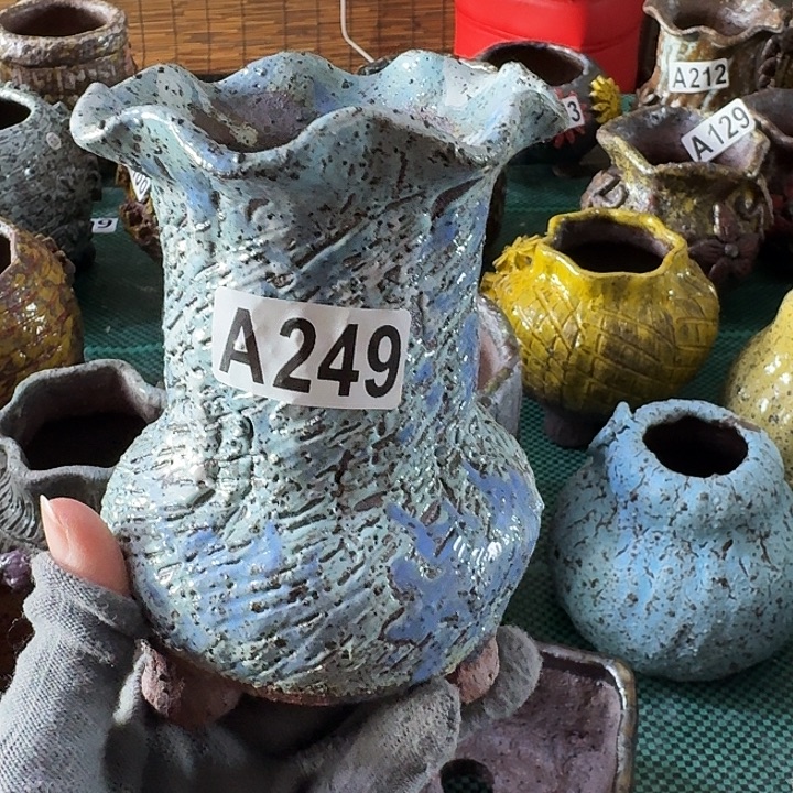 内口5.5高14粗陶手工