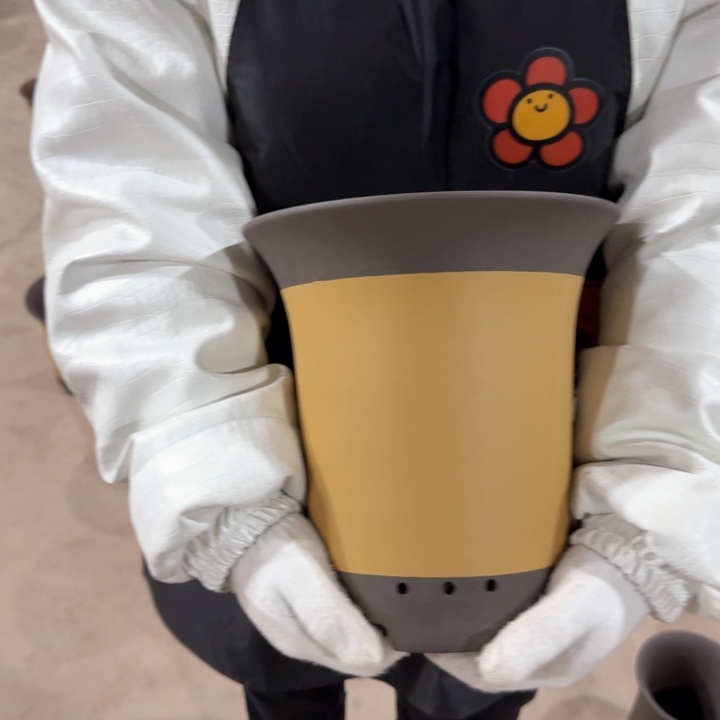 紫砂紫砂花盆口径23/25