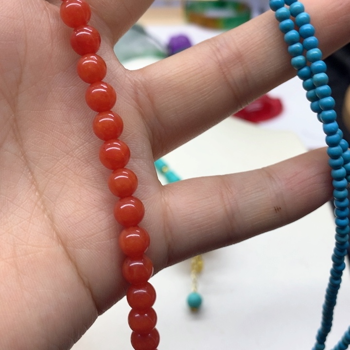 合金颈饰玛瑙/玉髓吊坠