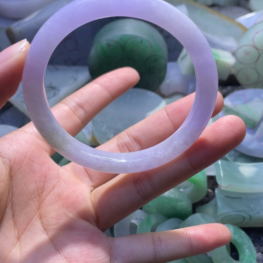 定制翡翠未镶嵌53圈