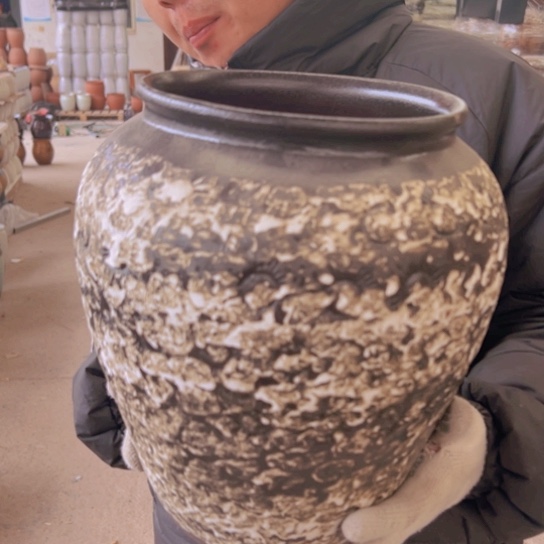 紫砂花盆高30口20————-