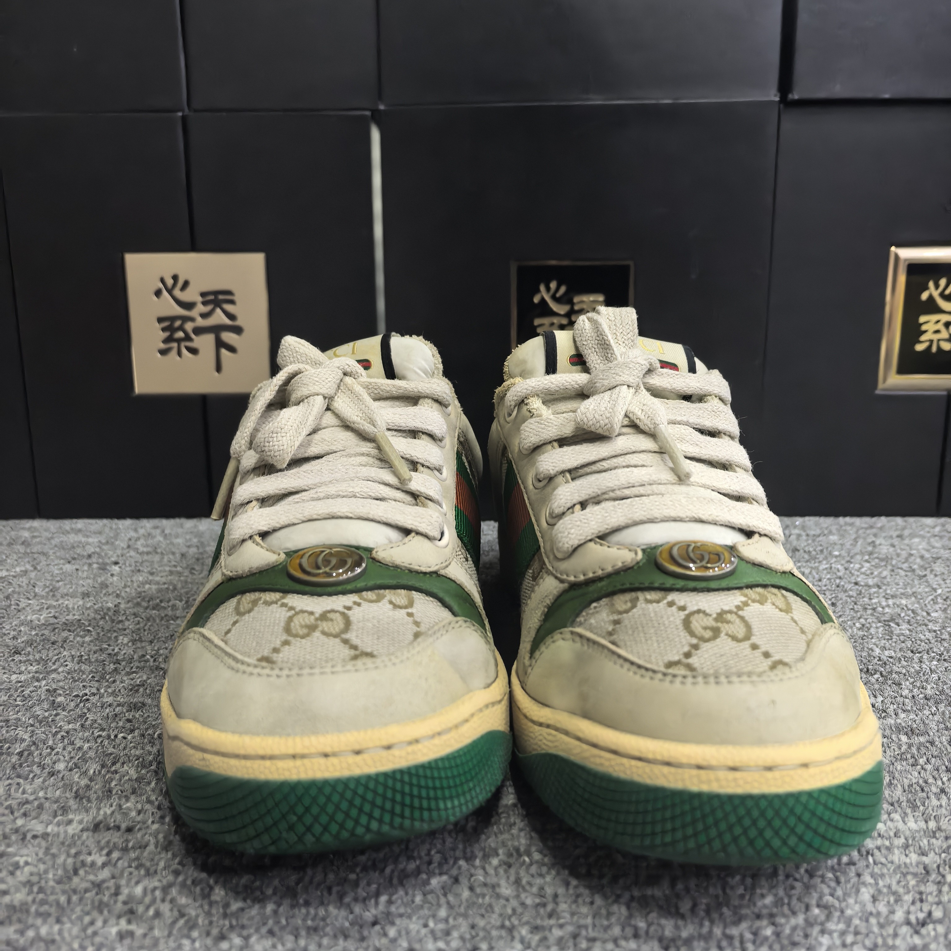 95新 GUCCI/古驰    古驰脏脏鞋35.5码ysc3244