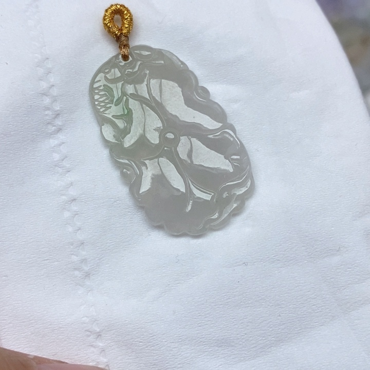 翡翠未镶嵌颈饰天然缅甸翡翠