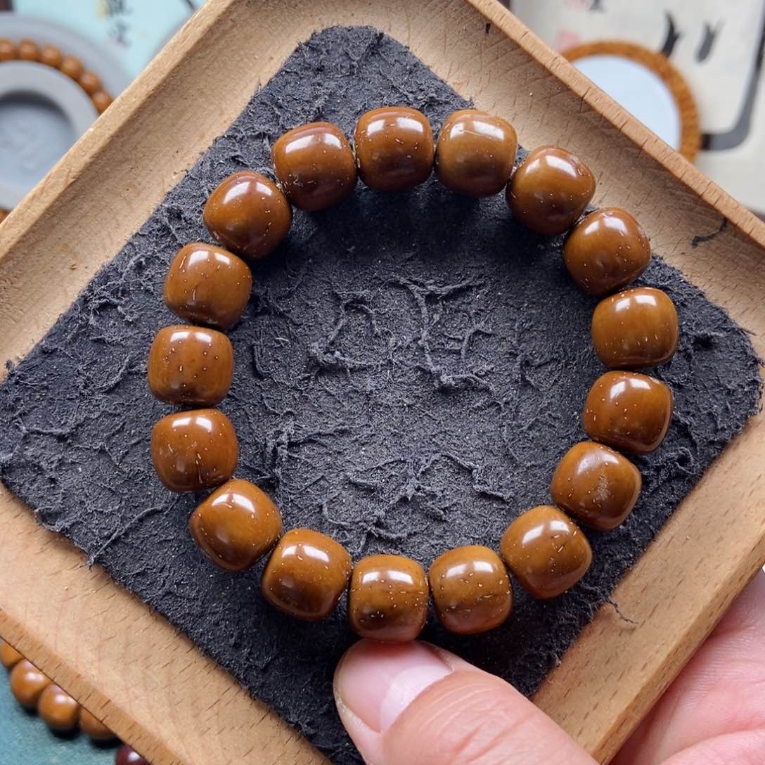 紫金鼠手串13mm近实心老型