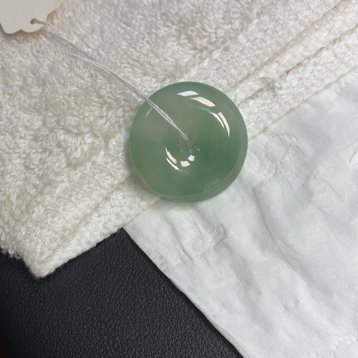 翡翠未镶嵌颈饰翡翠天然A货平安扣