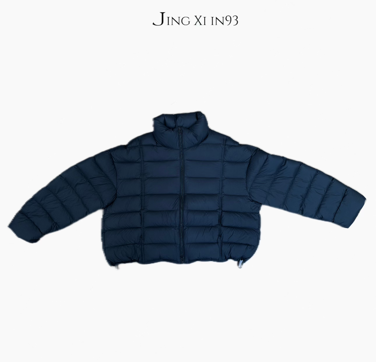 JINGXI 「冬季恋人」可溯源 / 90白鸭绒泡芙立领显瘦羽绒外套