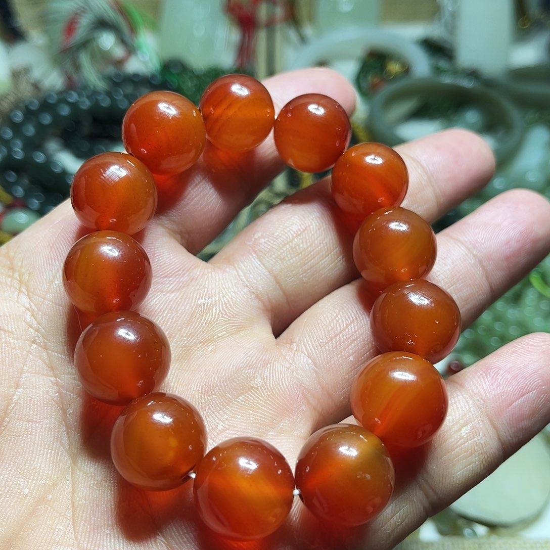 玛瑙/玉髓合金手链