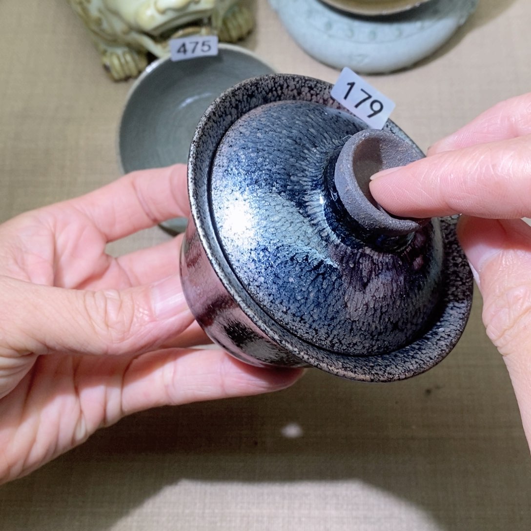 茶盏建盏主人杯漂亮179