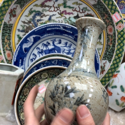 瓷片瓷器摆件瓷器摆件