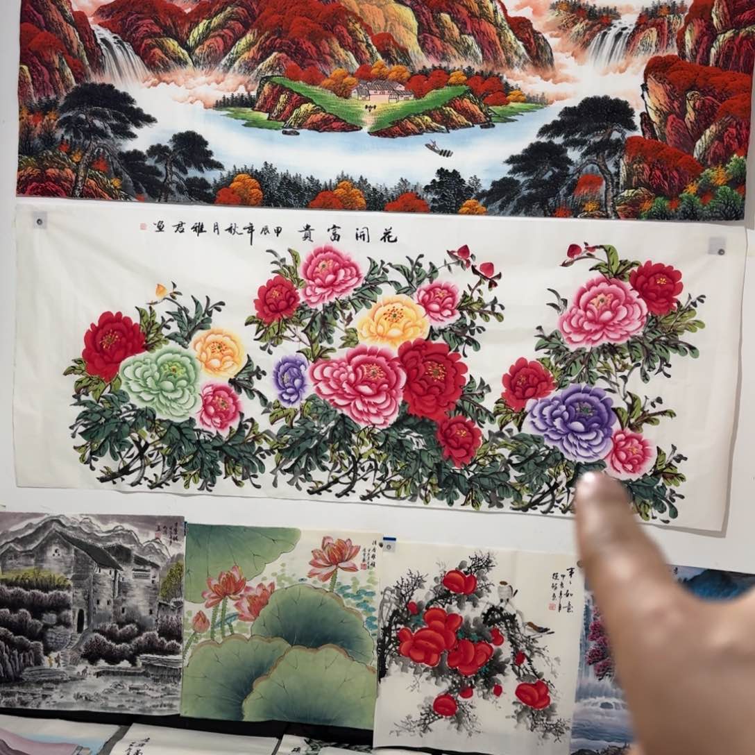 国画晓彤美术馆直播间