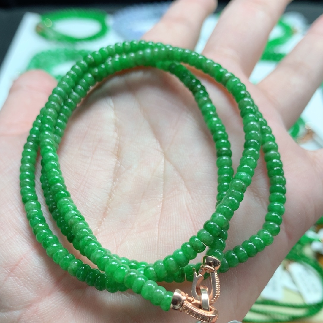 翡翠未镶嵌手链翡翠