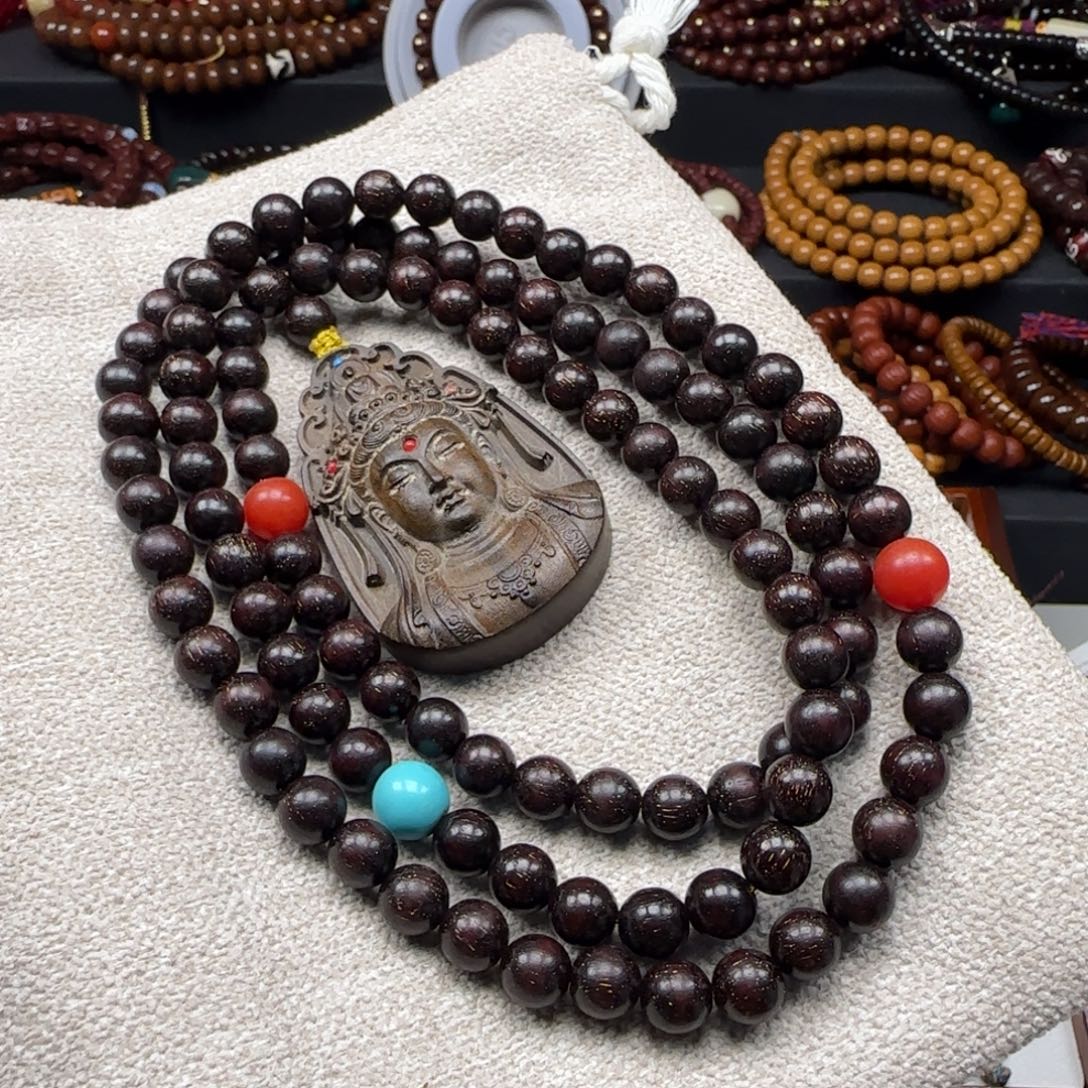 林***宝小叶紫檀手串/手链紫檀