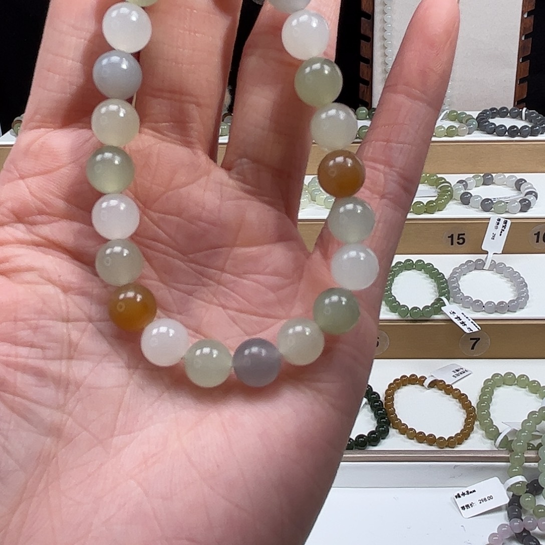 简***点和田玉未镶嵌手链