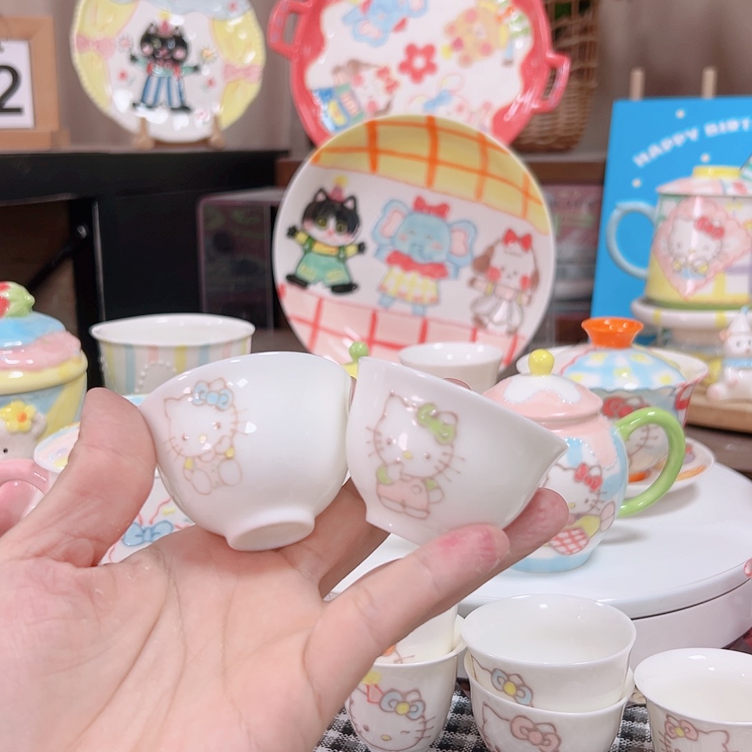 可爱陶瓷高温手作