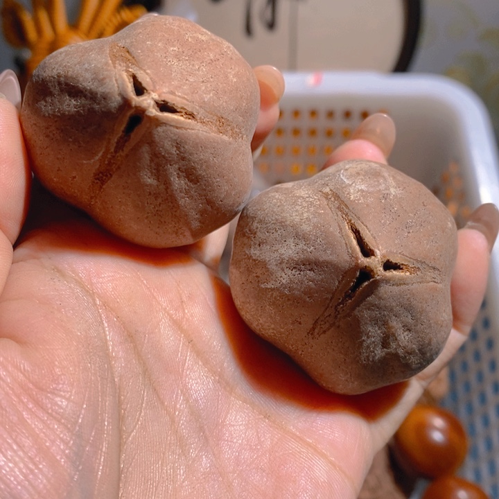 野生蟠桃三花大橄榄核4553