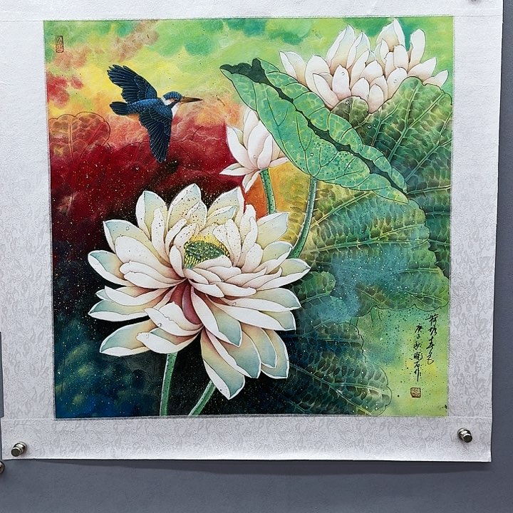 国画书法作品多次参加