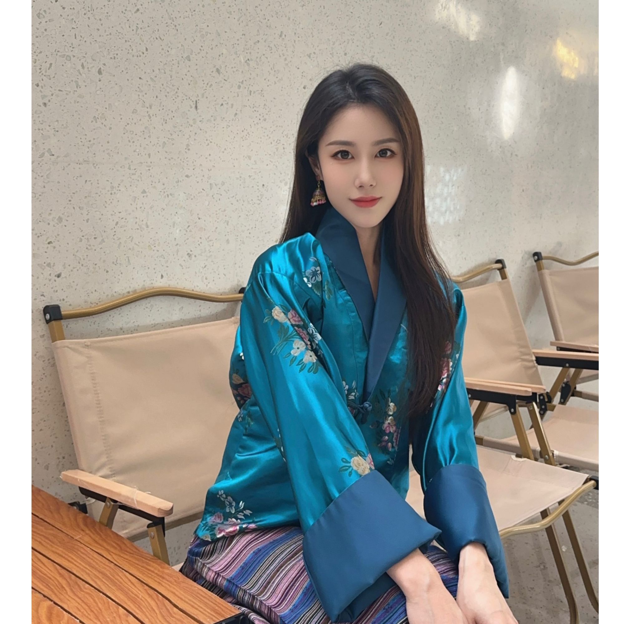 新款不丹藏服套装外套半裙藏装民族风经典气质春夏