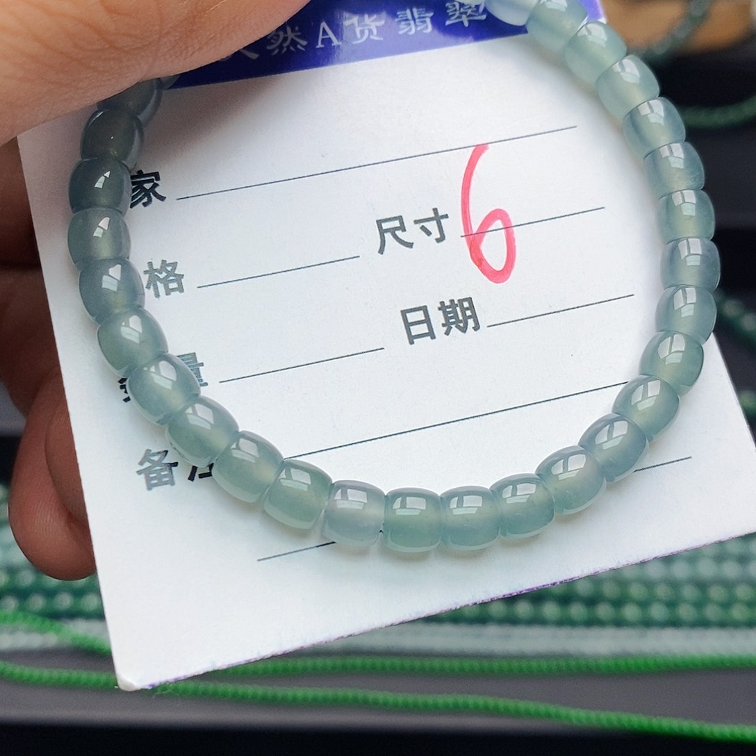 翡翠未镶嵌手链翡翠