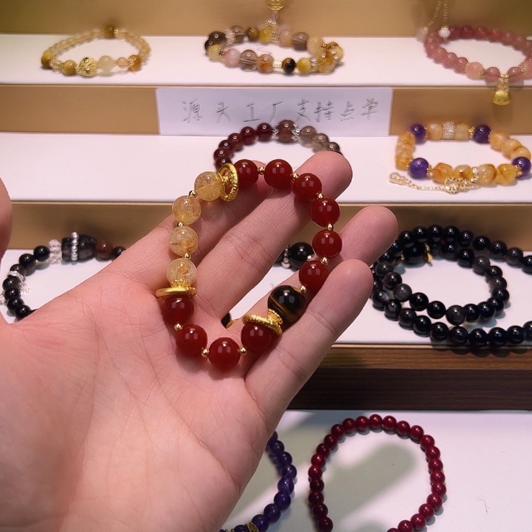 水晶手串未镶嵌手串