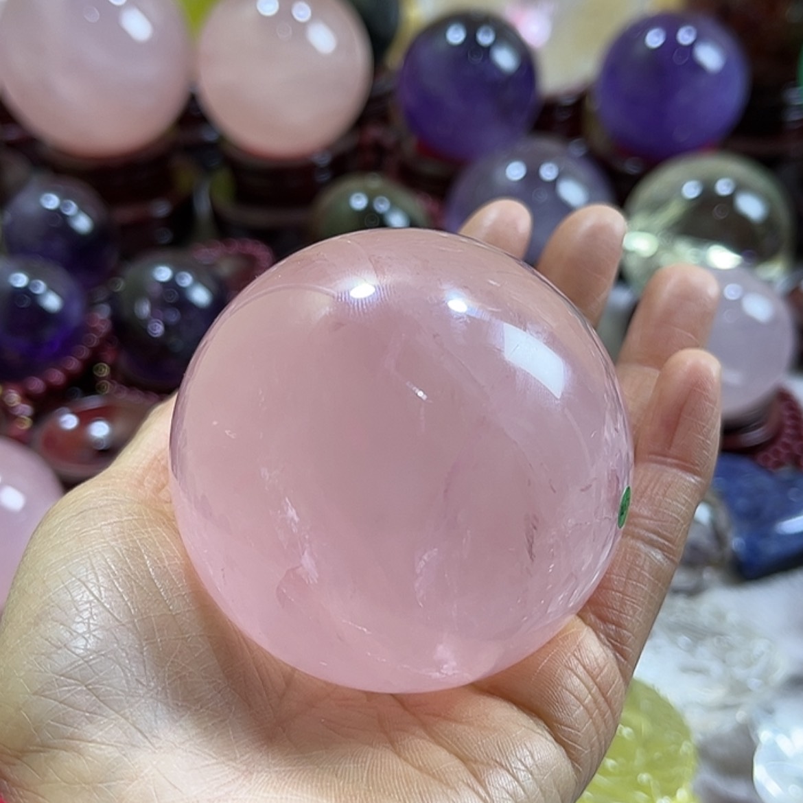 【闪购商品】水晶摆件球未镶嵌