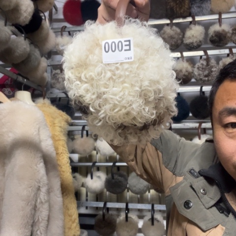 山羊皮000真皮真毛