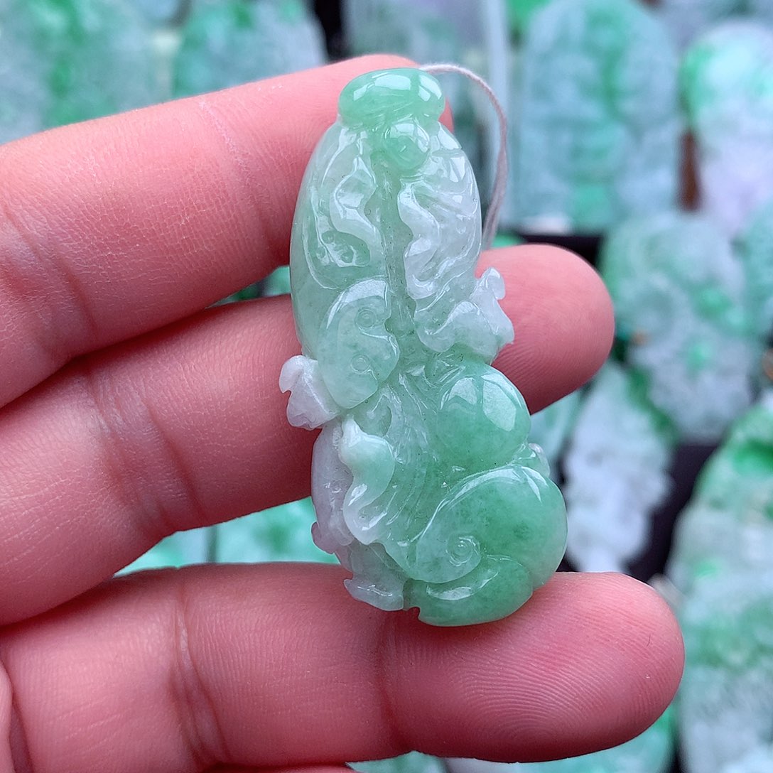 翡翠吊坠(不含链)未镶嵌