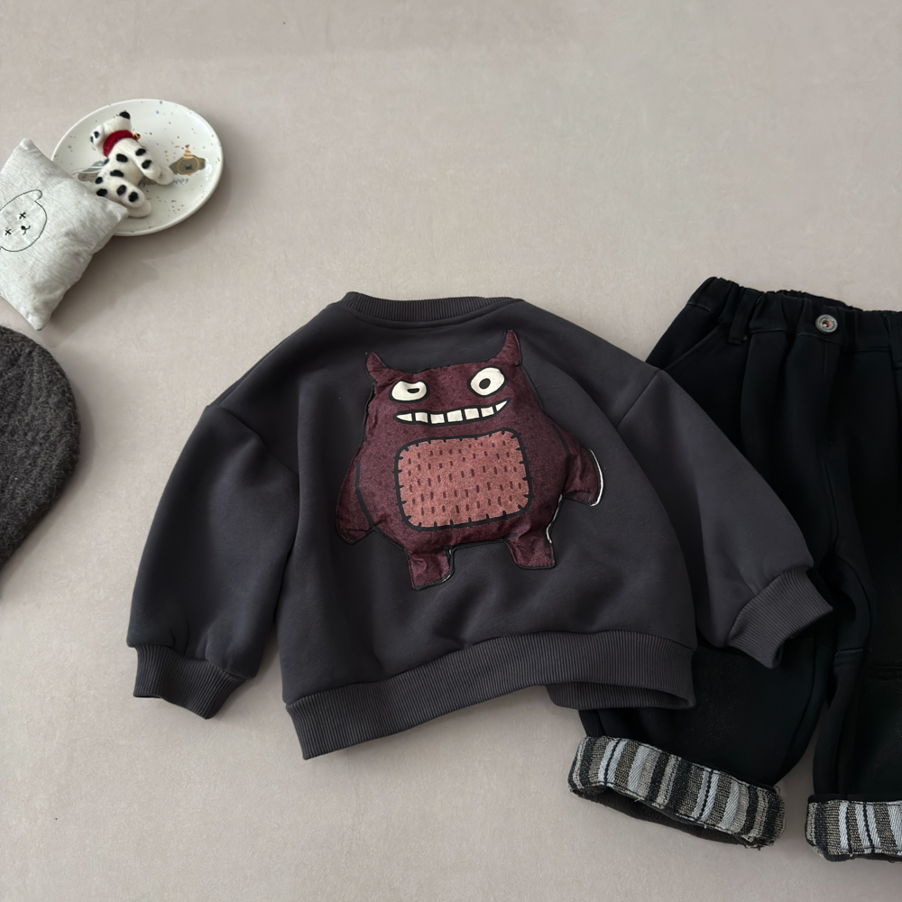 【加绒加厚】儿童卡通卫衣2025新款秋冬上衣潮1