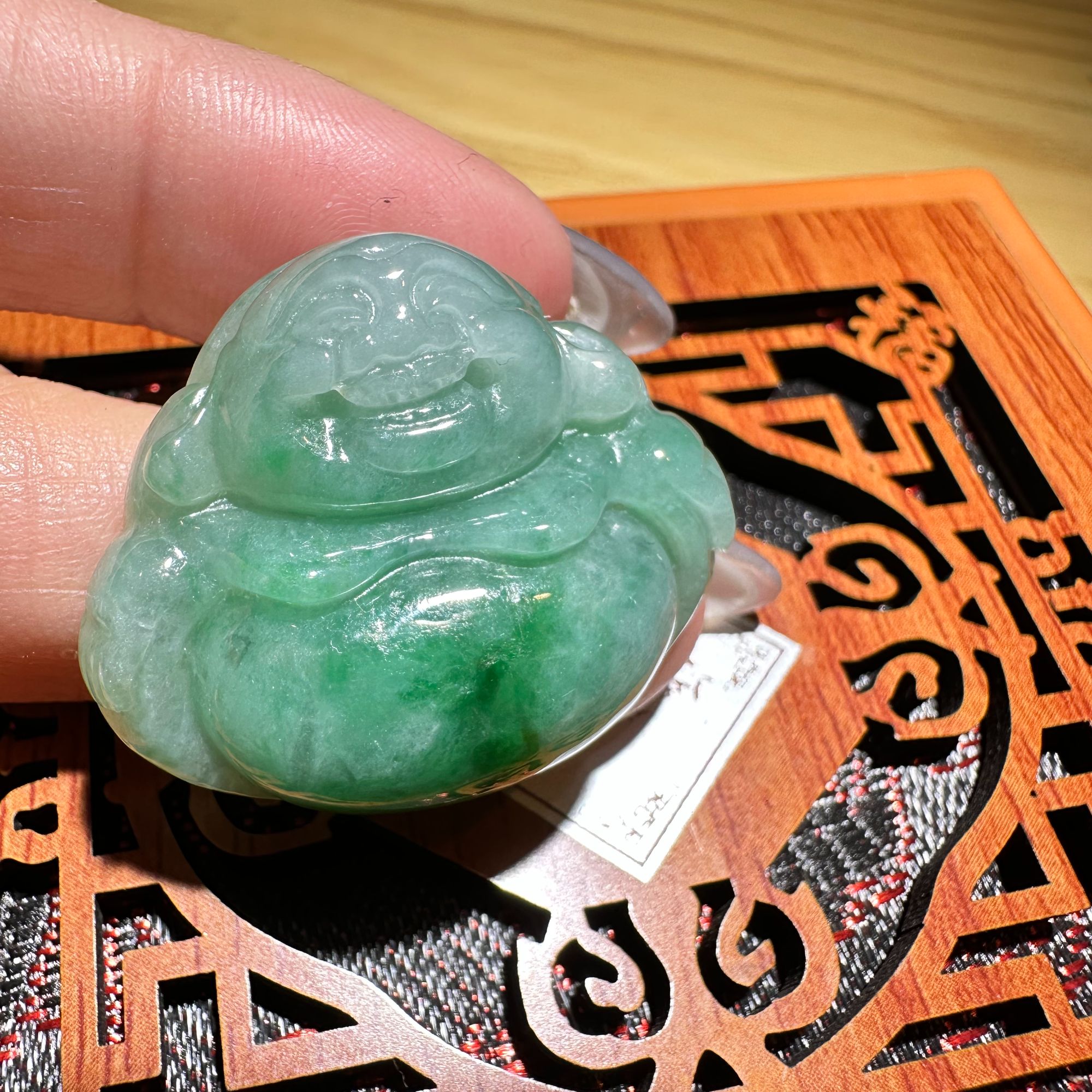 T036-天然A货翡翠-佛公