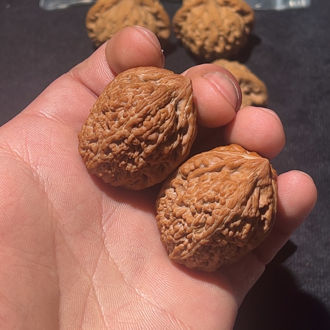 用***5文玩核桃吊坠蒜头