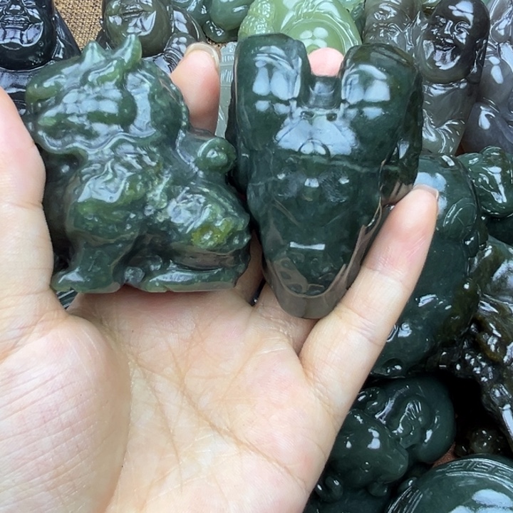 F***豪和田玉未镶嵌挂件