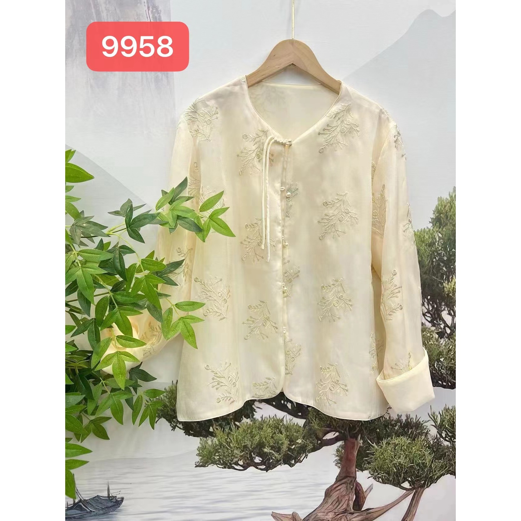 9958-23新款舒适时尚休闲上衣