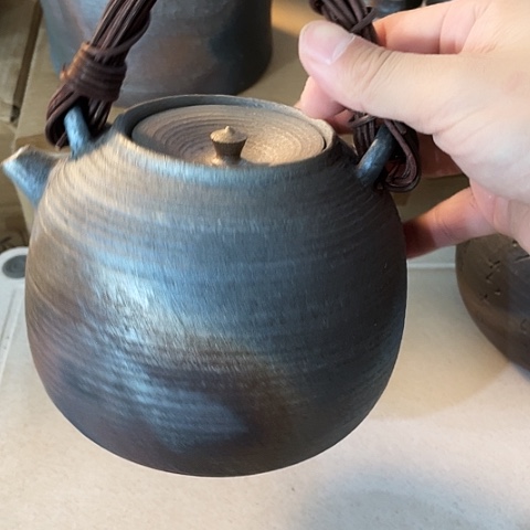 笋***竹陶外贸单1个陶1100毫升