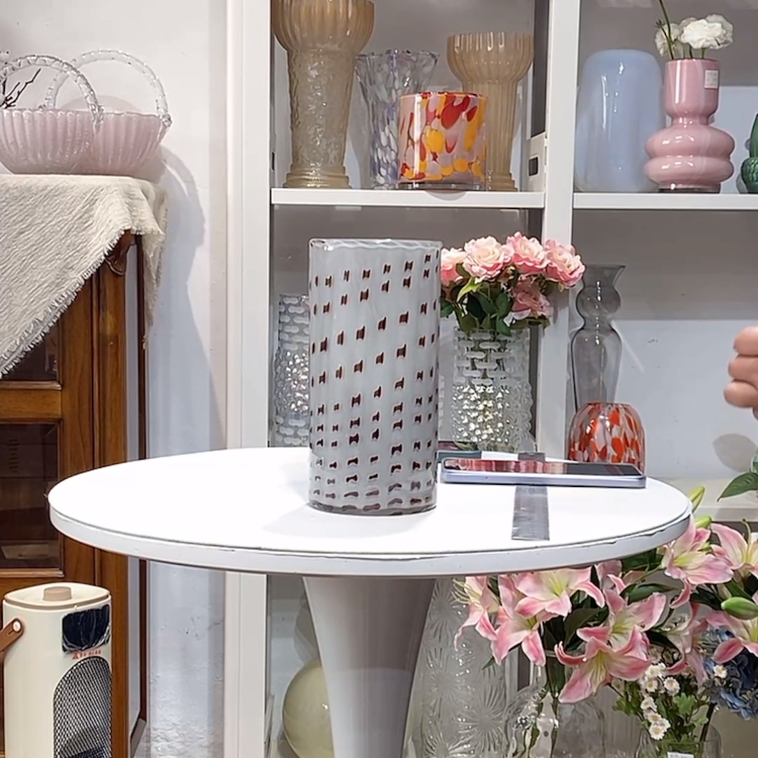 原色直筒微瑕口9高20