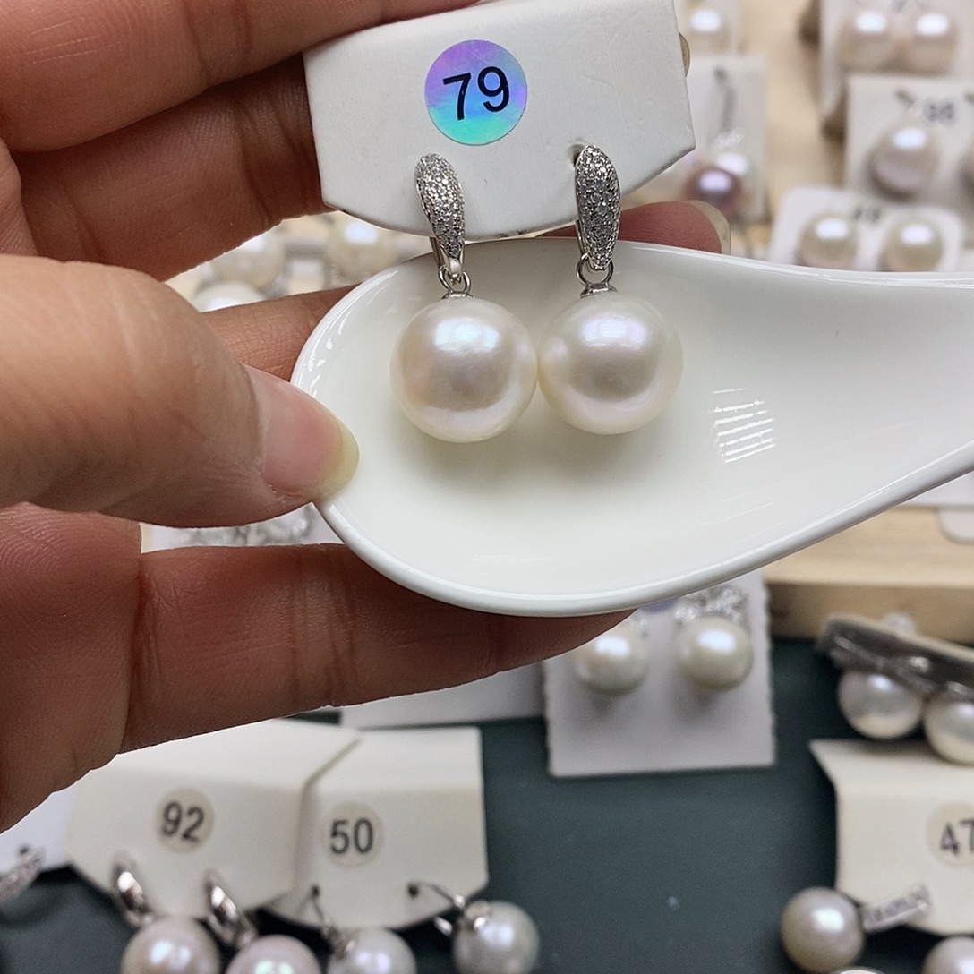 *****银S925镶嵌颈饰淡水珍珠