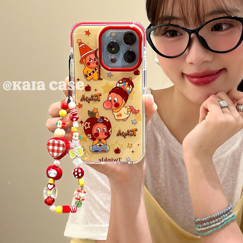 趣味可爱ins风卡通星星小人插画适用苹果16promax手机壳iphone14