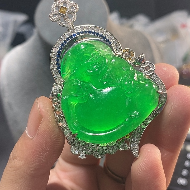 翡翠颈饰未镶嵌价格