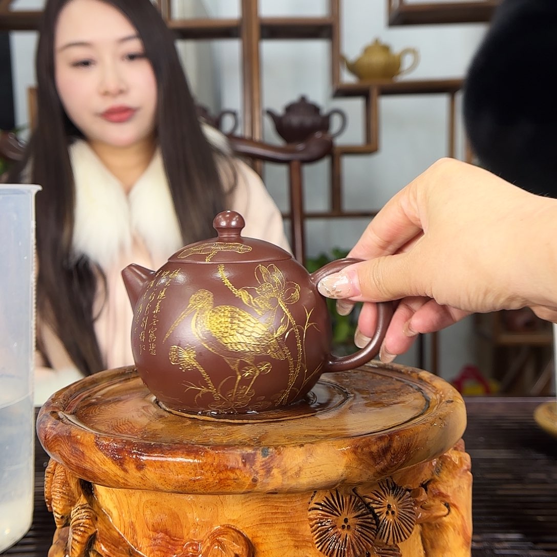 紫砂茶壶倪新安老师