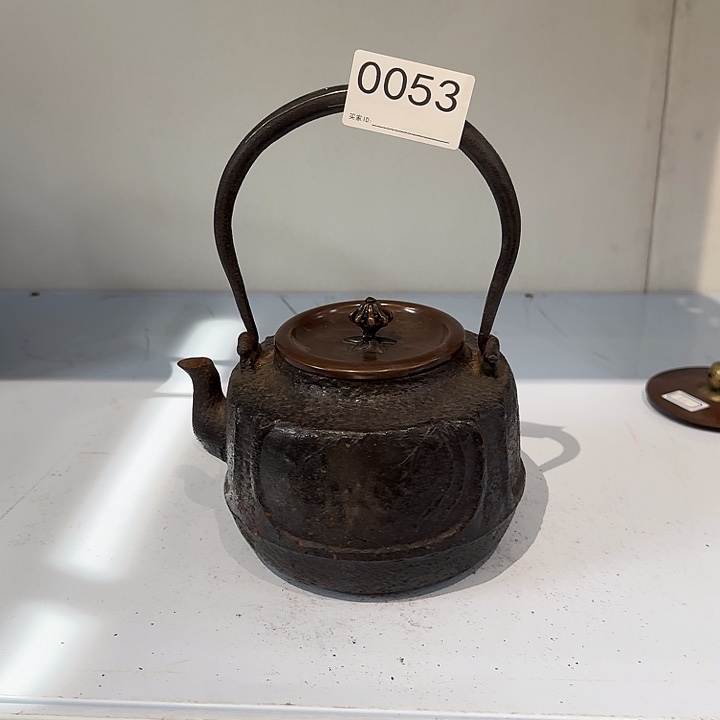 勾***白主人杯茶具大铁壶