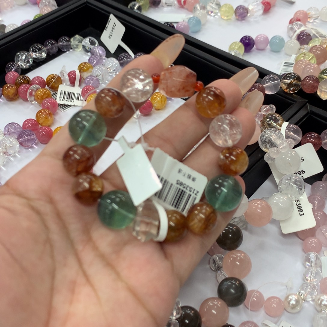 手链水晶未镶嵌胶花