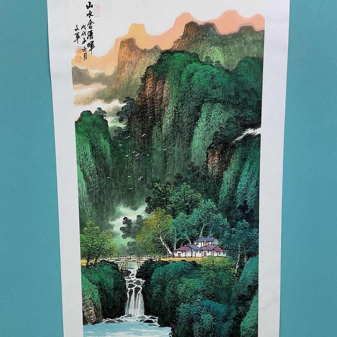 国画李文军教授作品