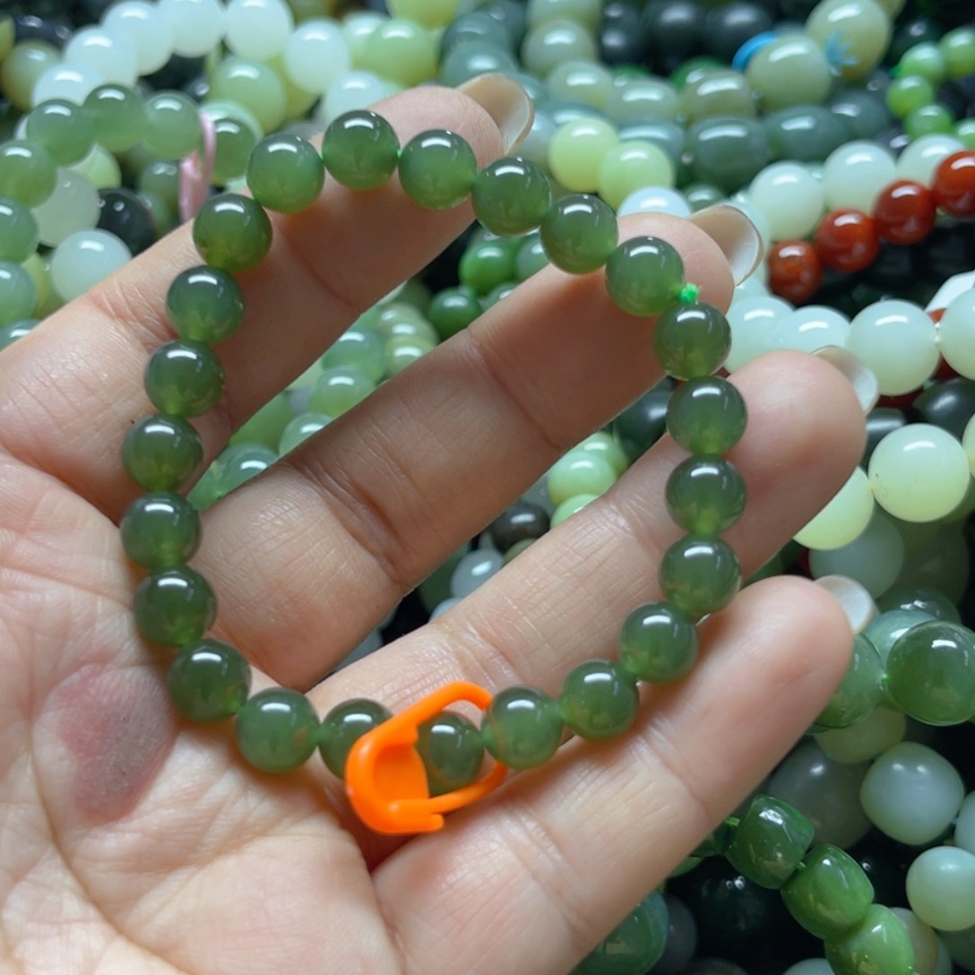 和田玉手链未镶嵌