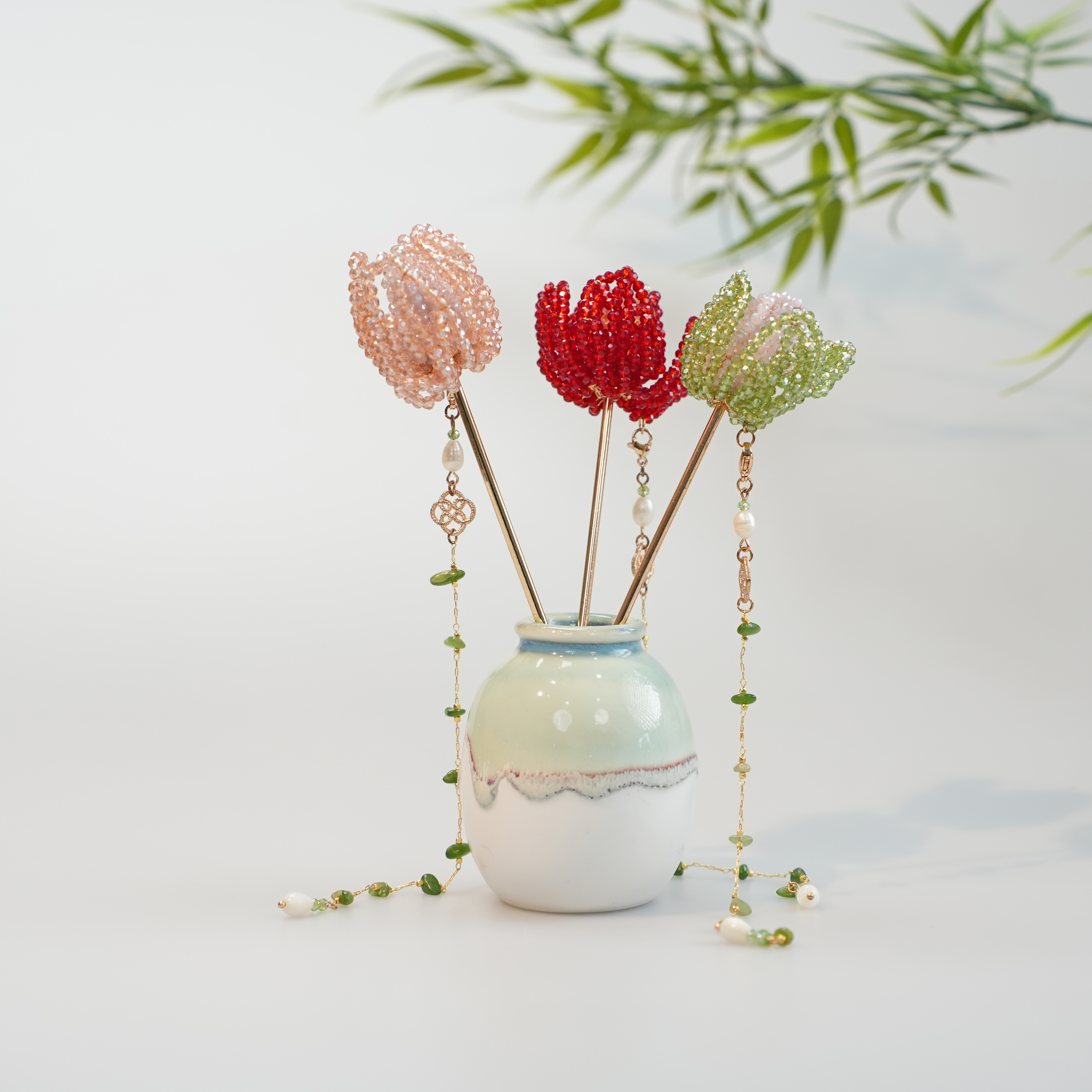 古悦倾城【玫瑰】古风汉服发饰