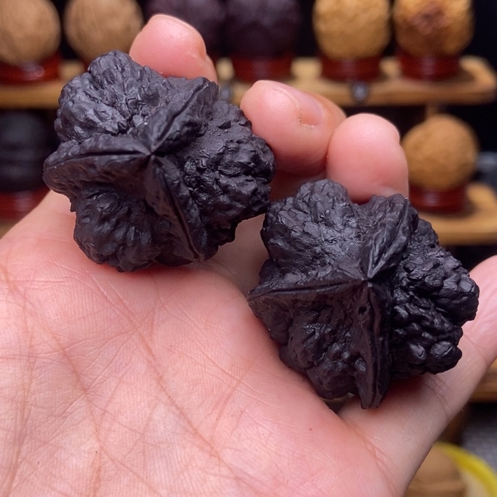 文玩核桃吊坠金蟾塔28