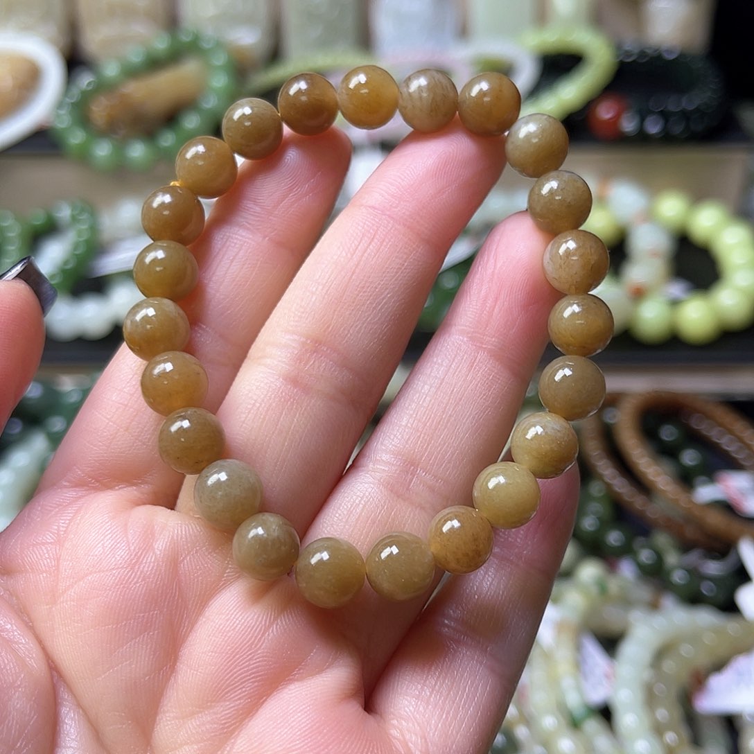 未镶嵌和田玉手链