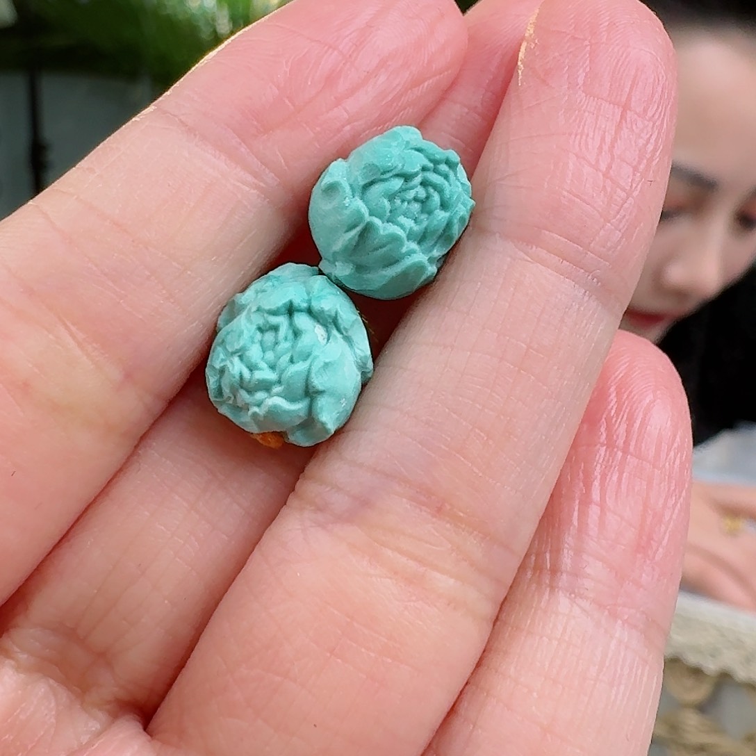 绿松石珠宝奇石未镶嵌