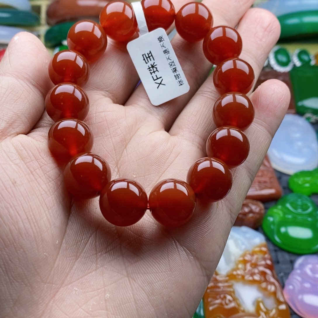 玛瑙/玉髓手串未镶嵌