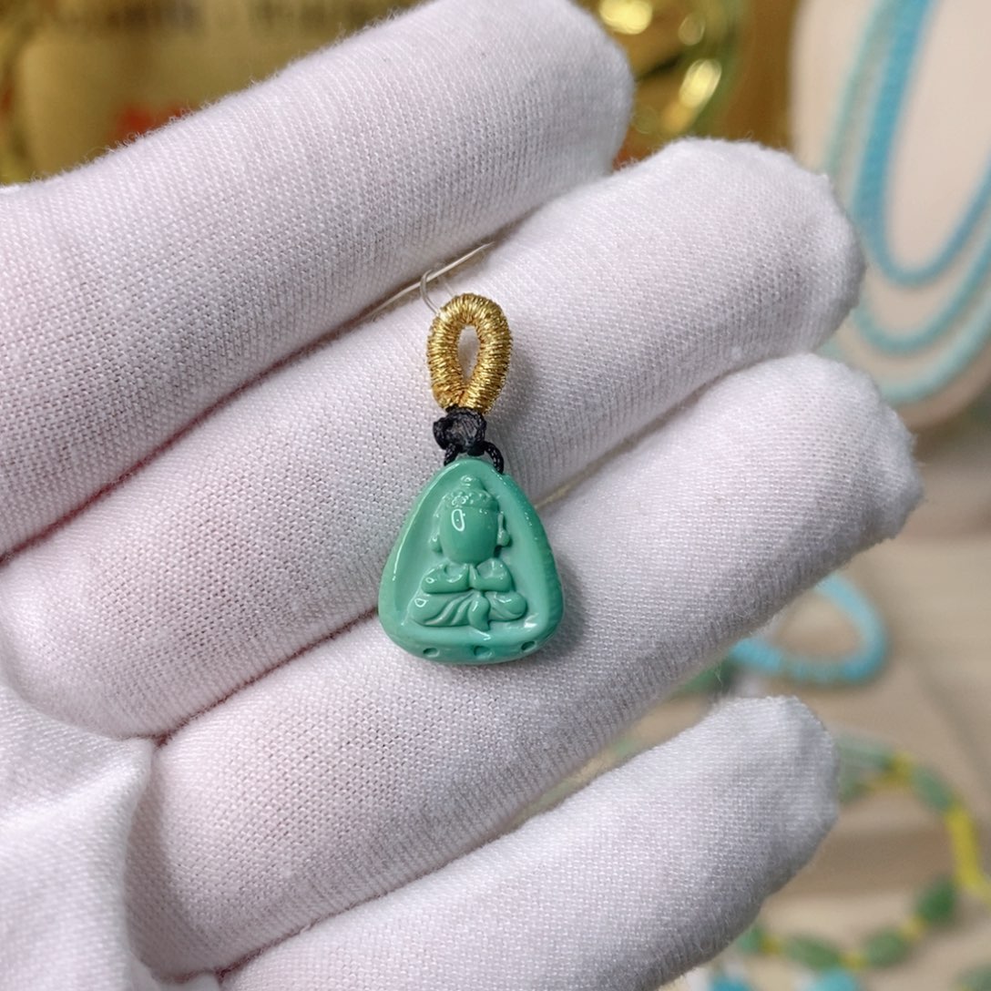 绿松石珠宝玉石未镶嵌