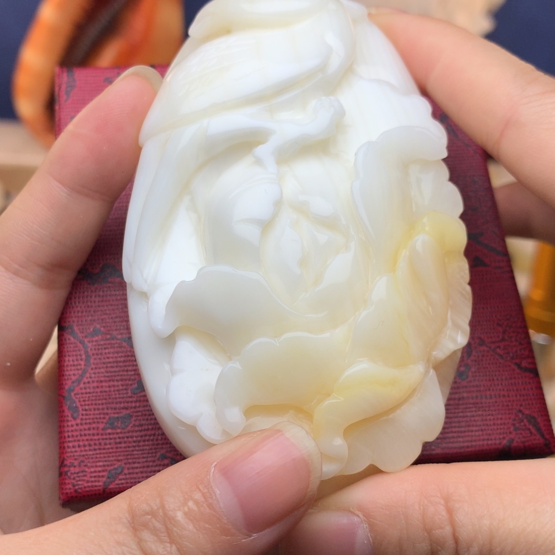 木大***形卡莲花2025手玩件